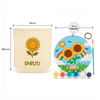 Gift Personalized Sunflower DIY Wall Art Painting Board Kit For Kids