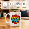 Gift Personalized Super Bro Coffee Mug For Rakhi