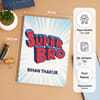 Gift Personalized Super Bro Notebook For Rakhi