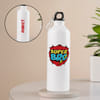 Personalized Super Bro Sipper Bottle For Rakhi