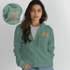 Personalized Super Cool Sister Zipper Hoodie - Sage Green Online