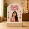 Personalized Sweetest Sister Caricature for Rakhi