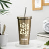 Gift Personalized Take It Easy Valentine's Day Tumbler