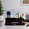 Shop Personalized Taskmaster LED Lamp And Organizer