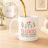 Personalized Teachers Plant Seeds Mug
