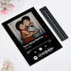 Shop Personalized Tenu Sang Rakhna Siblings Spotify Photo Frame for Bhai Dooj