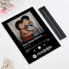 Shop Personalized Tenu Sang Rakhna Siblings Spotify Photo Frame For Rakhi