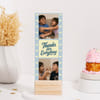 Shop Personalized Thank You Photo Wooden Stand for Rakhi