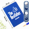 Gift Personalized The Best Father Diary for Dad