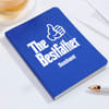 Personalized The Best Father Diary for Dad