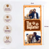 Gift Personalized The Dogfather Fridge Magnet for Father's Day