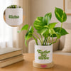 Personalized Thriving Together Money Plant