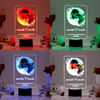 Buy Personalized To Moon And Back LED Lamp