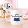 Personalized Top Dad Mug for Father's Day