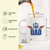 Gift Personalized Top Dad Mug for Father's Day