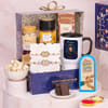 Personalized Travel Mug and Floral Rakhi Hamper