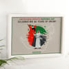 Gift Personalized Tributary UAE National Day Frame