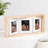 Buy Personalized Triple Memory Wooden Photo Frame