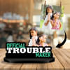 Gift Personalized Trouble Maker Caricature For Siblings