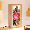 Shop Personalized Two Hearts LED Photo Frame