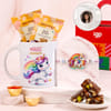Personalized Unicorn Kids Rakhi Gift Set