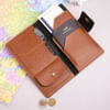 Gift Personalized Voyager's Companion Wallet - Tan