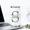 Personalized White Can Tumbler Online