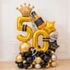 Personalized Wishkey Baloon Arrangement