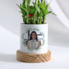 Gift Personalized Women's Day Bamboo Plant With Planter