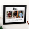 Buy Personalized Wooden Bro Photo Frame for Bhai Dooj