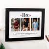 Buy Personalized Wooden Bro Photo Frame for Rakhi