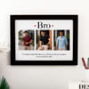 Shop Personalized Wooden Bro Photo Frame for Rakhi