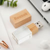Gift Personalized Wooden Crystal Pen Drive