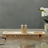 Gift Personalized Wooden Desk Organizer