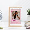 Buy Personalized Wooden Hanging Photo Frame For Sister