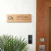 Gift Personalized Wooden Name Plate for CA