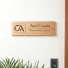 Personalized Wooden Name Plate for CA Online