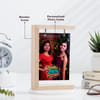 Gift Personalized Wooden Photo Holder