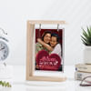 Shop Personalized Wooden Photo Holder For Mom