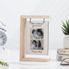 Shop Personalized Wooden Photo Holder for Mother's Day