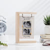 Personalized Wooden Photo Holder for Mother's Day