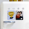 Gift Personalized World's Best Bhaiya Fridge Magnet