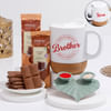 Personalized World's Best Brother Bhai Dooj Combo Personalized World's Best Brother Bhai Dooj Combo