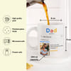 Gift Personalized World's Best Dad Ceramic Mug for Father's Day