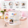 Gift Personalized World's Best Dad Mug for Father's Day