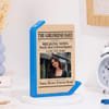 Buy Personalized World's Best Girlfriend Vintage Frame Stand
