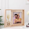 Gift Personalized World's Best Mom Rotating Flower Frame