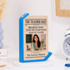 Buy Personalized World's Best Teacher Daily Photo Frame