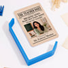 Shop Personalized World's Best Teacher Daily Photo Frame