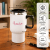 Gift Personalized Worry Less Yoga More Travel Mug